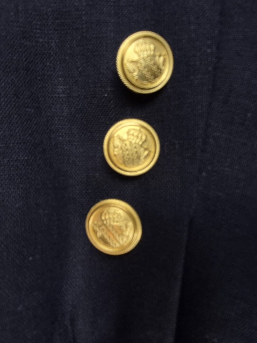 Vintage Worthington Navy Blazer Size 16 - Picture 5 of 5
